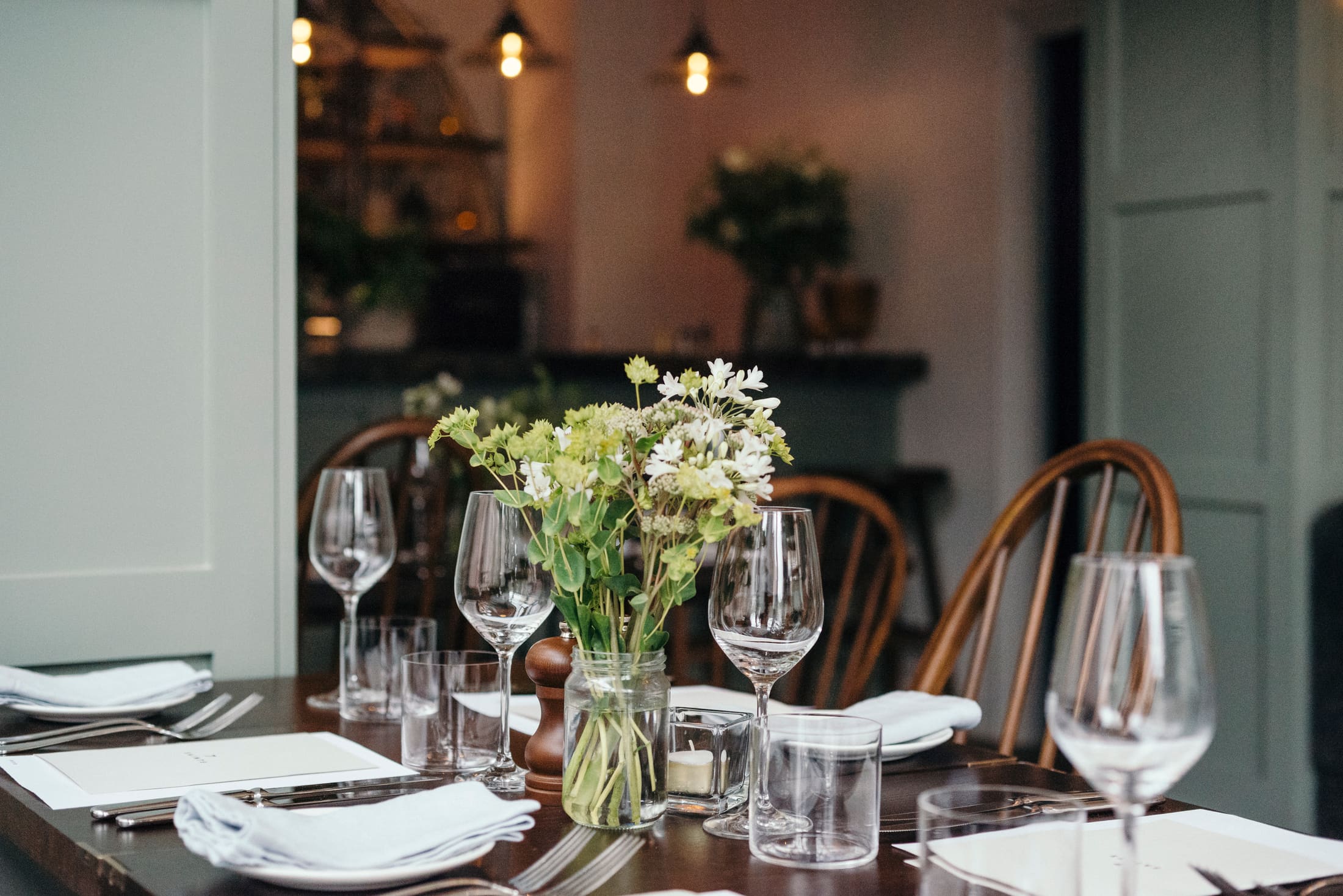 Interior of 7 Saints, Notting Hill