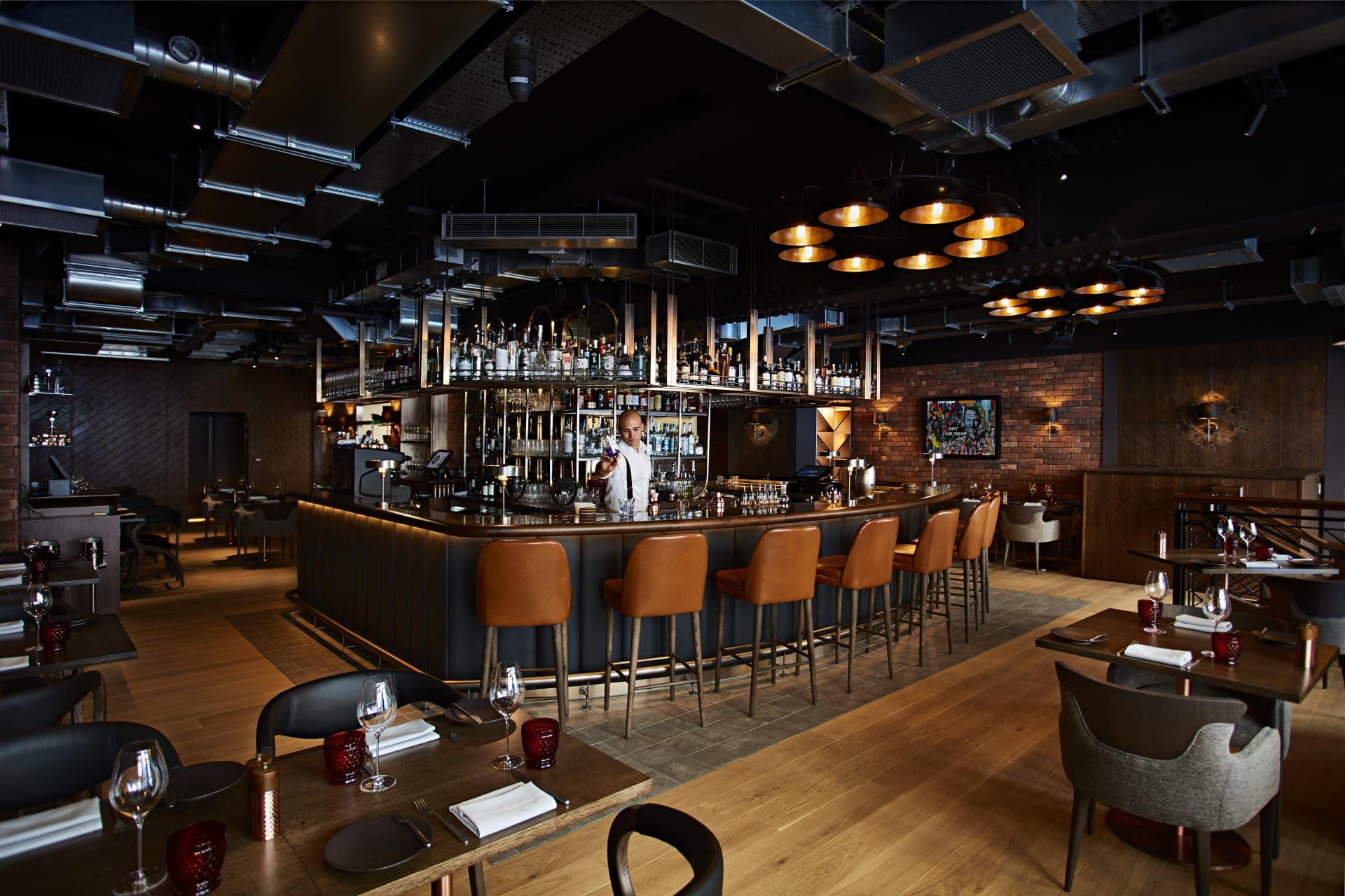 Heritage, Rupert Street, Soho. Interior design and project management by Kanvass