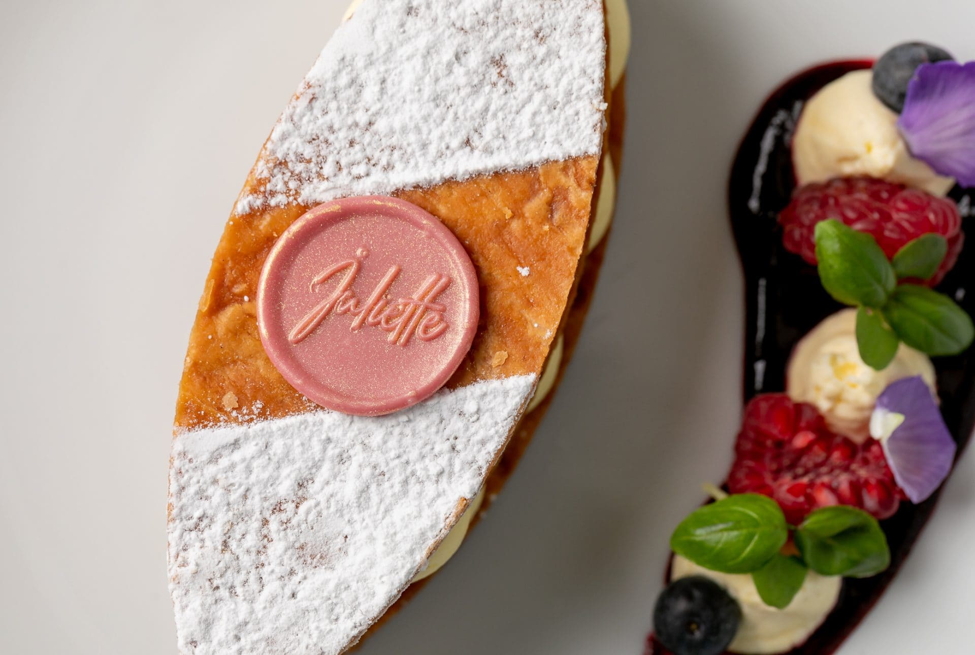 Juliette Knightsbridge, Exclusive cafe in Harrods, Knightsbridge